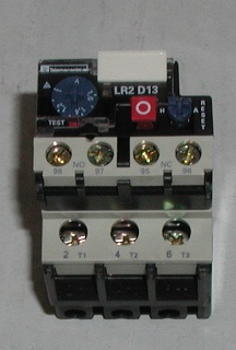 Square D LR2D1305 Motor Control & Motor