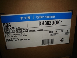 Cutler-Hammer DH362UGK Distribution